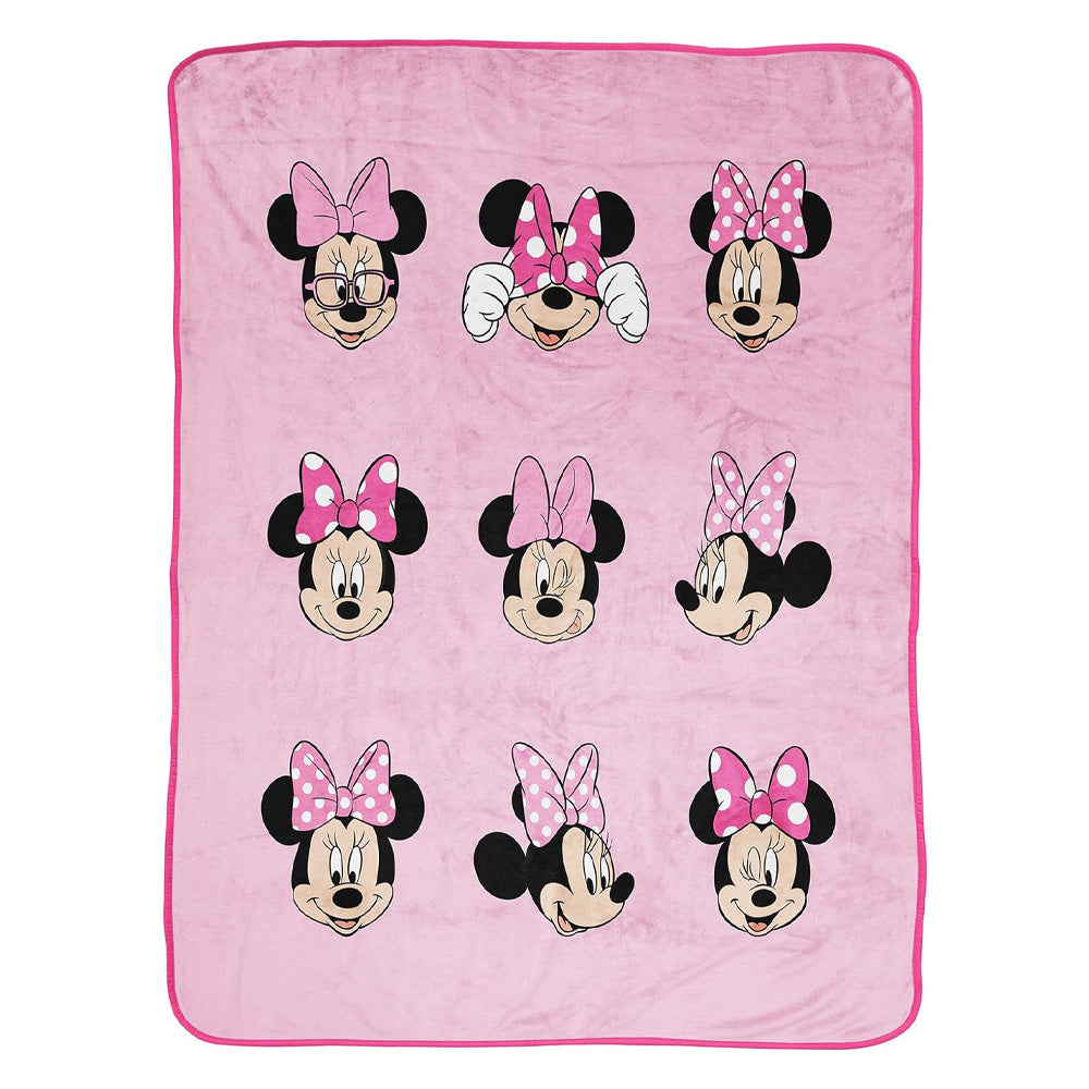 Disney Minnie Mouse Silk Touch Plush Throw