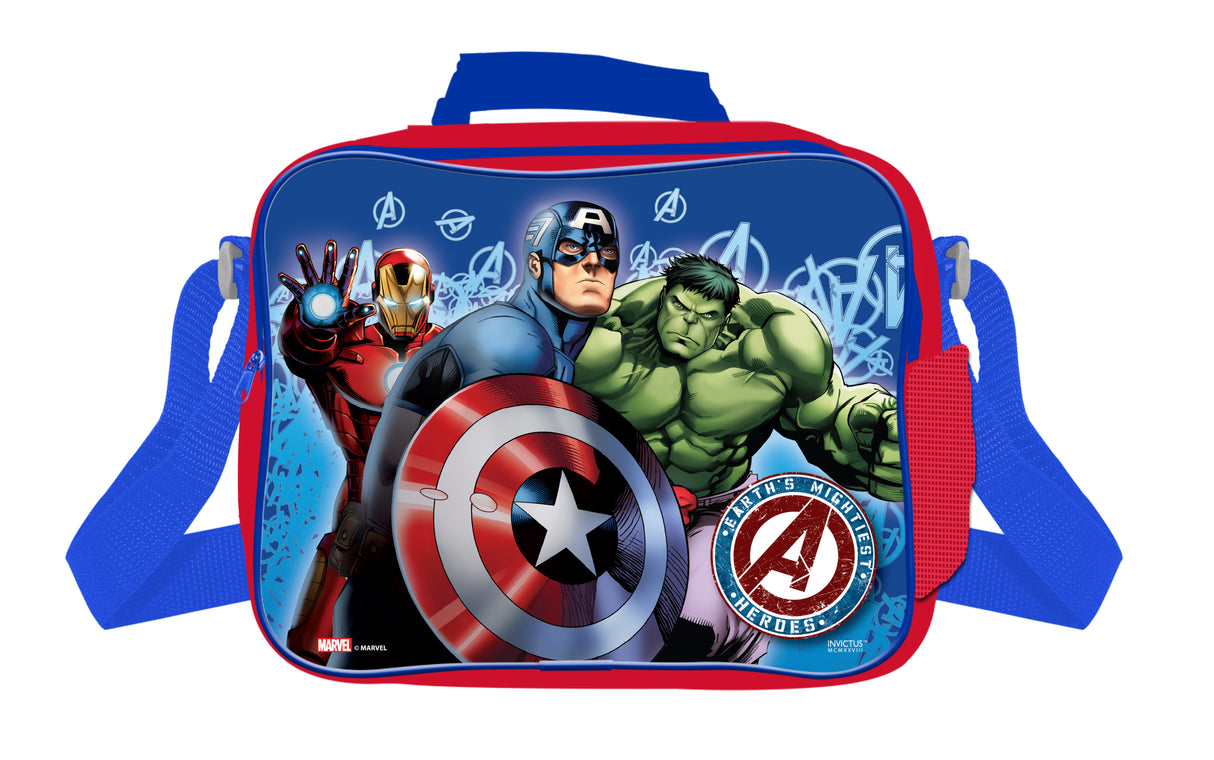 Marvel Avengers Kids Insulated Fabric School Lunch Bag