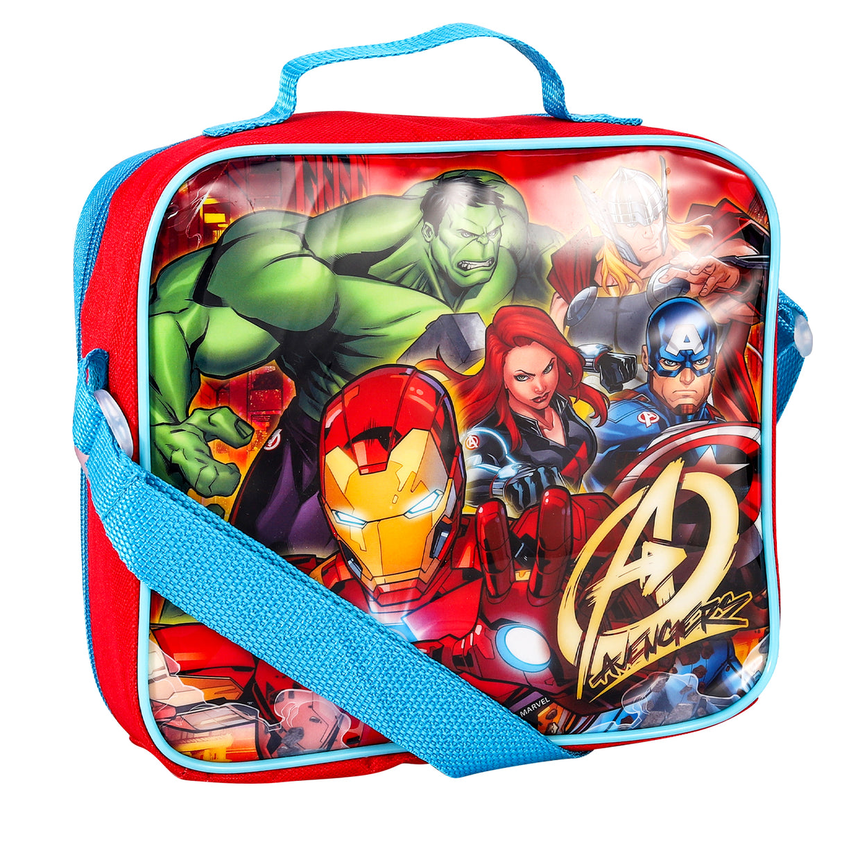 Marvel Avengers 'Strike' 3 piece Insulated School Lunch Bag Set