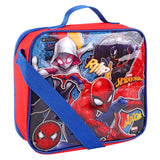 Marvel Spider-Man & Ghost-Spider 3 piece Insulated School Lunch Bag Set