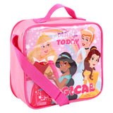 Disney Princess 'Magical' 3 piece Insulated School Lunch Bag Set