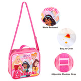 Disney Princess 'Magical' 3 piece Insulated School Lunch Bag Set