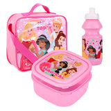 Disney Princess 'Magical' 3 piece Insulated School Lunch Bag Set