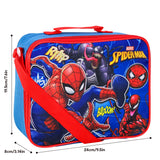 Marvel Spider-Man Kids Insulated Fabric School Lunch Bag