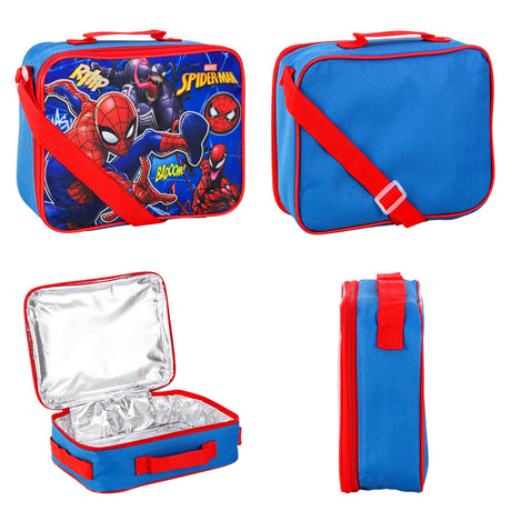 Marvel Spider-Man Kids Insulated Fabric School Lunch Bag