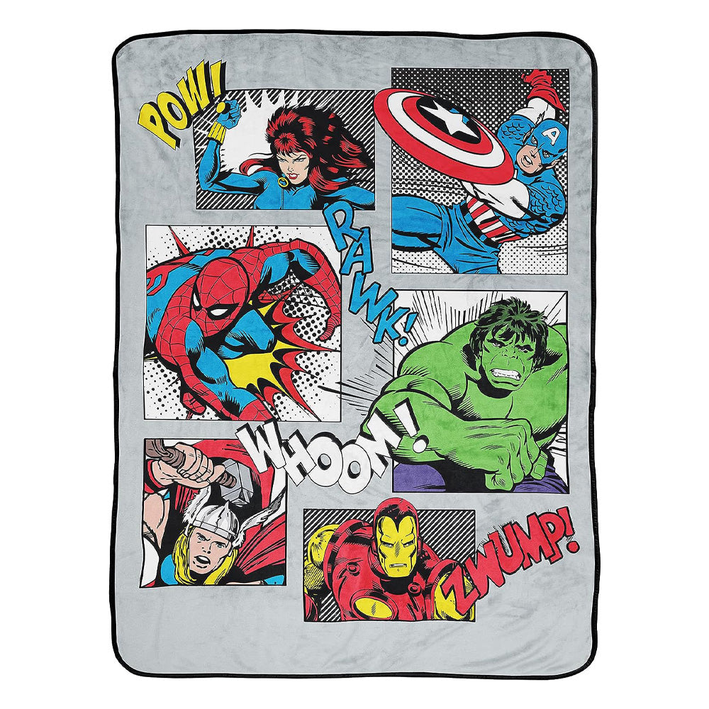 Marvel Avengers Silk Touch Plush Throw