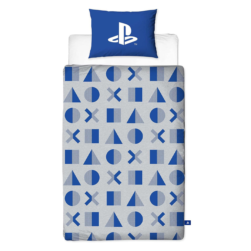 PlayStation 'Layer' Reversible Single Duvet & Pillowcase Set