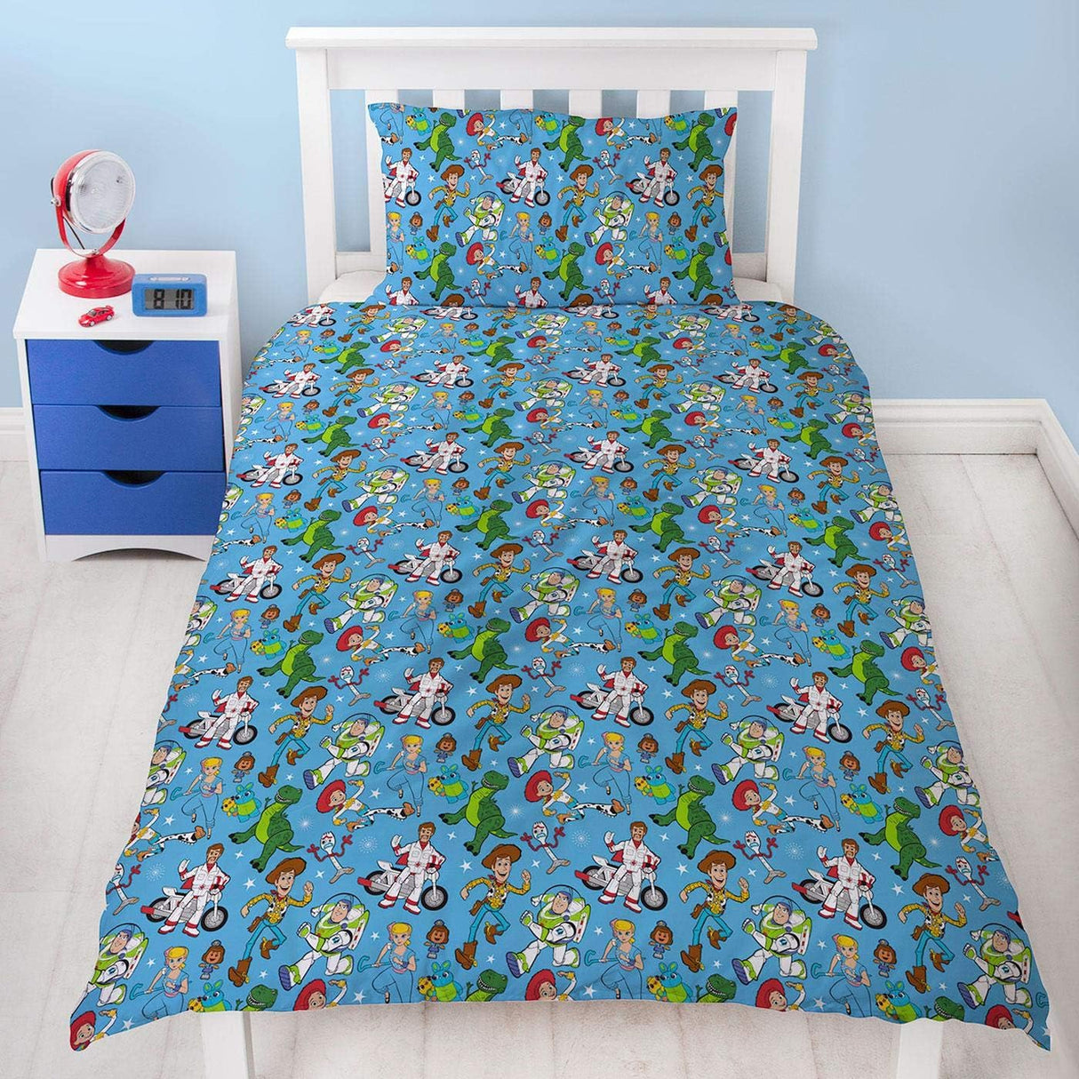 Toy Story 4 Reversible Single Duvet & Pillowcase Set