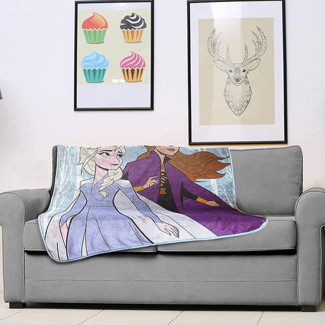 Disney Frozen Silk Touch Plush Throw