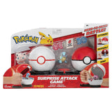 Pokemon Surprise Attack Poke Ball Game - Jigglypuff & Squirtle