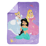 Disney Princess Silk Touch Plush Throw