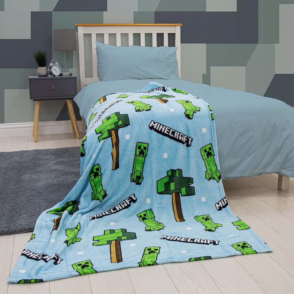 Minecraft 'Epic' Super Soft Kids Fleece Blanket