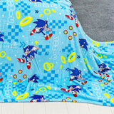 Sonic The Hedgehog Super Soft Kids Fleece Blanket