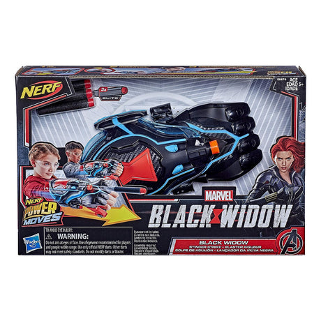 Marvel Black Widow Nerf Power Moves Toy Blaster