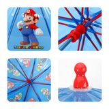 Super Mario Kids Dome Travel Umbrella 72cm