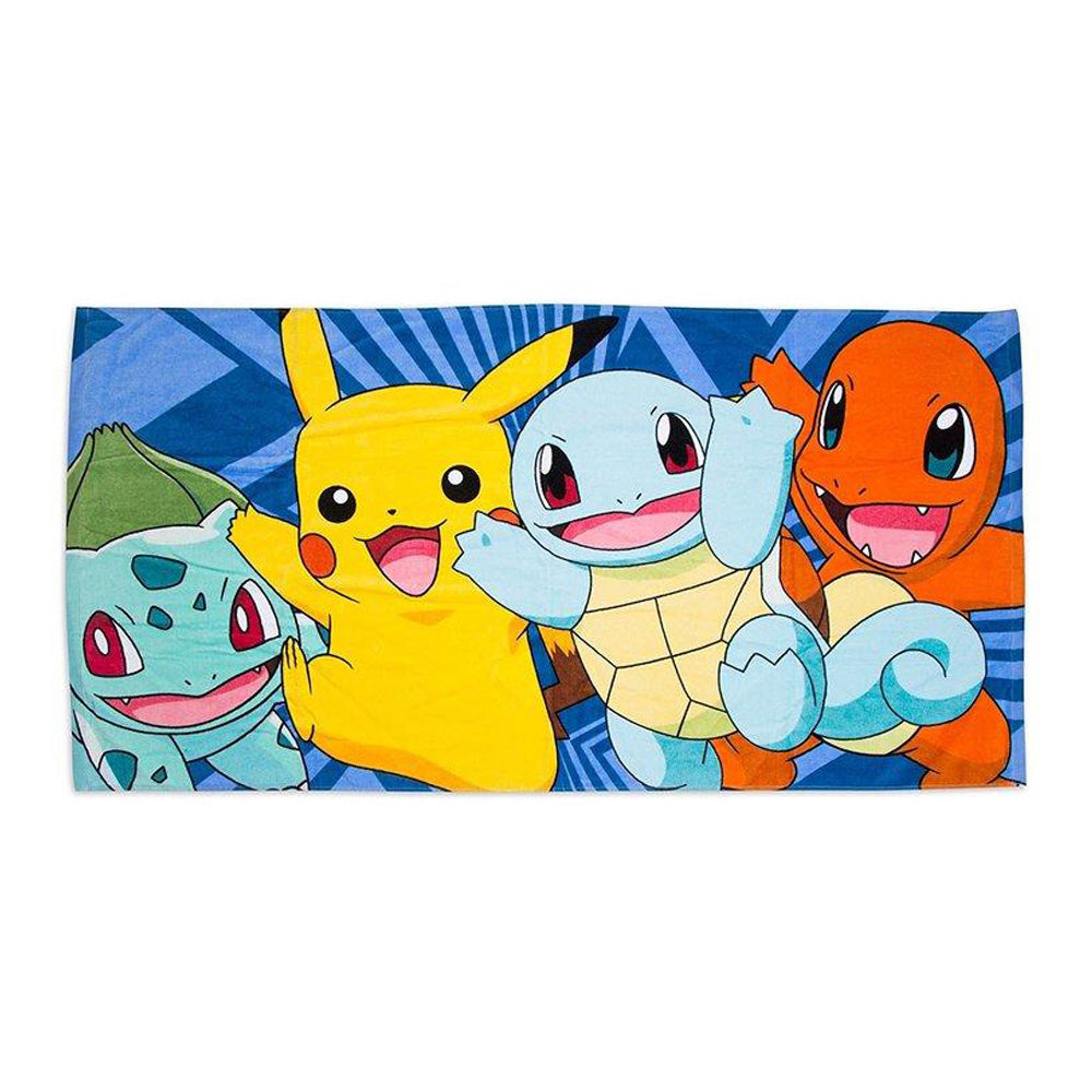 Pokemon 'Catch' Design Soft Kids Towel