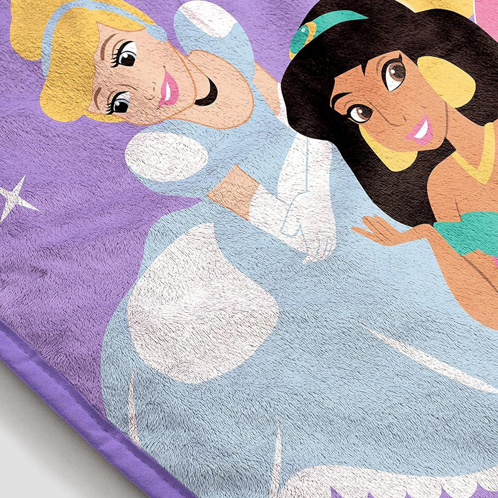 Disney Princess Silk Touch Plush Throw