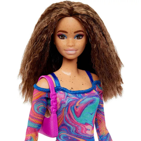 Barbie Fashionistas Doll #206 with Crimped Hair and Freckles