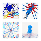 Sonic Unstoppable Kids Transparent Dome Travel Umbrella 72cm