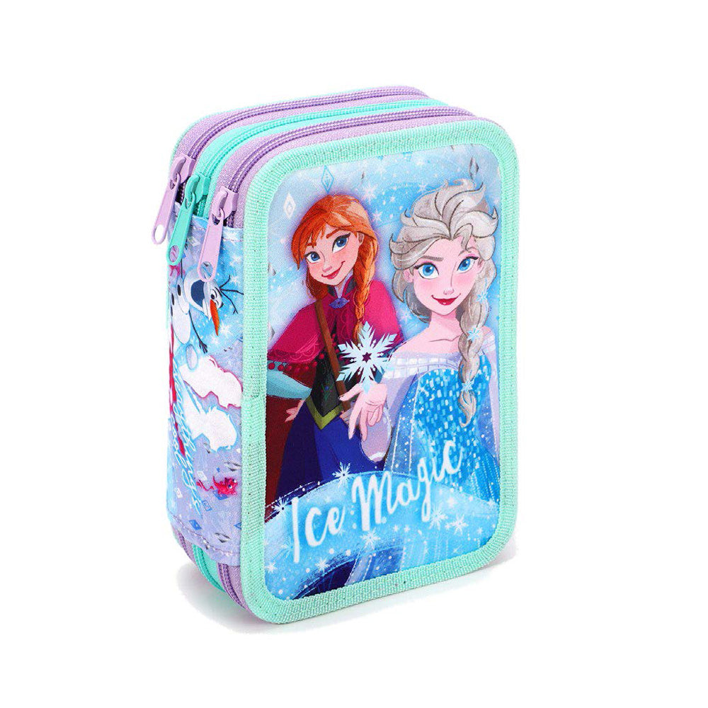 Disney Frozen 3 Tier Pencil Case and Stationery Set