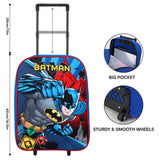 Batman Kids Travel Trolley Bag