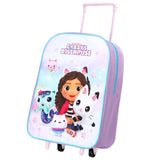 Gabby's Dollhouse Kids Travel Trolley Bag