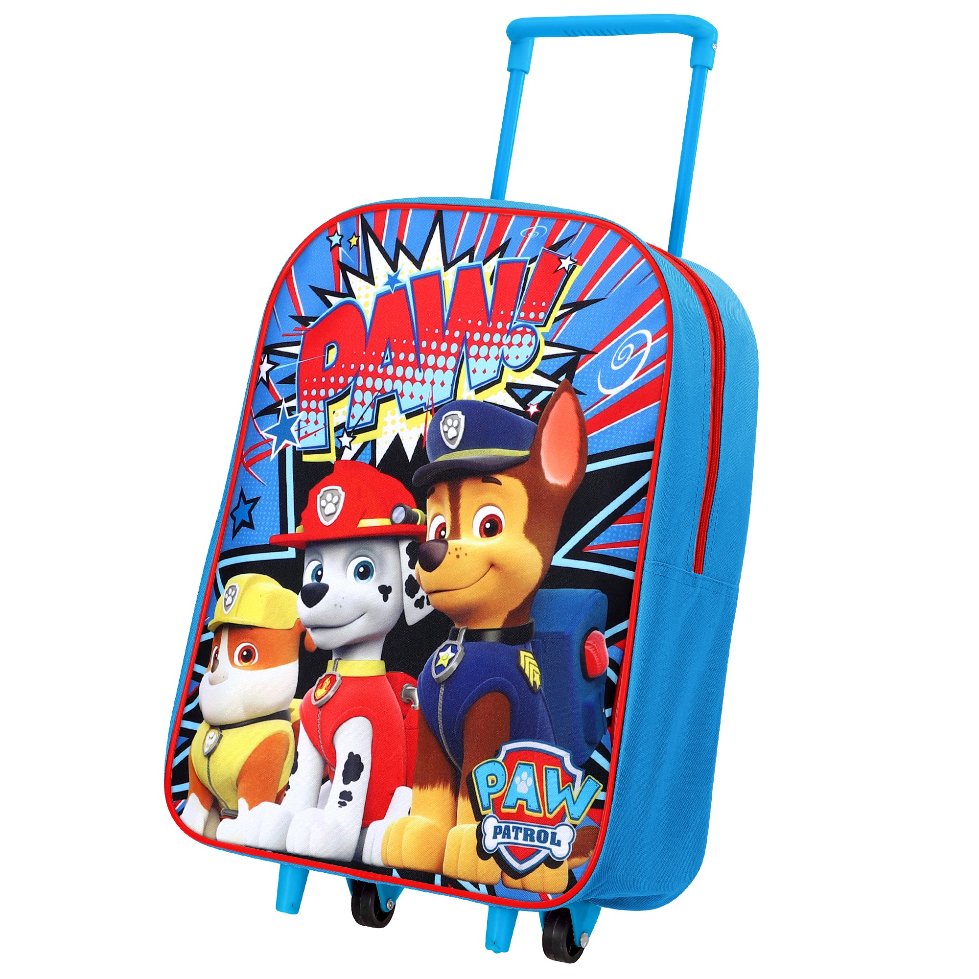 PAW Patrol Kids Travel Trolley Bag Character Stop