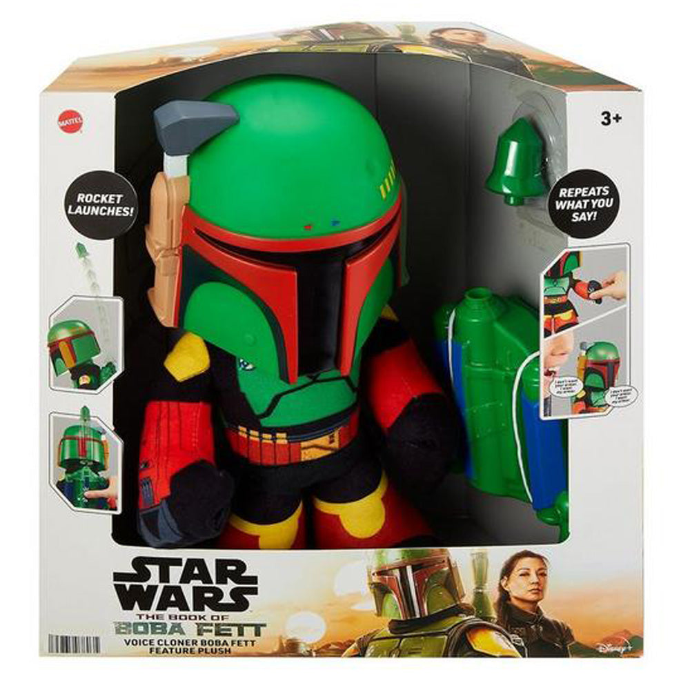 Star Wars Boba Fett Voice Cloner Feature Plush Toy