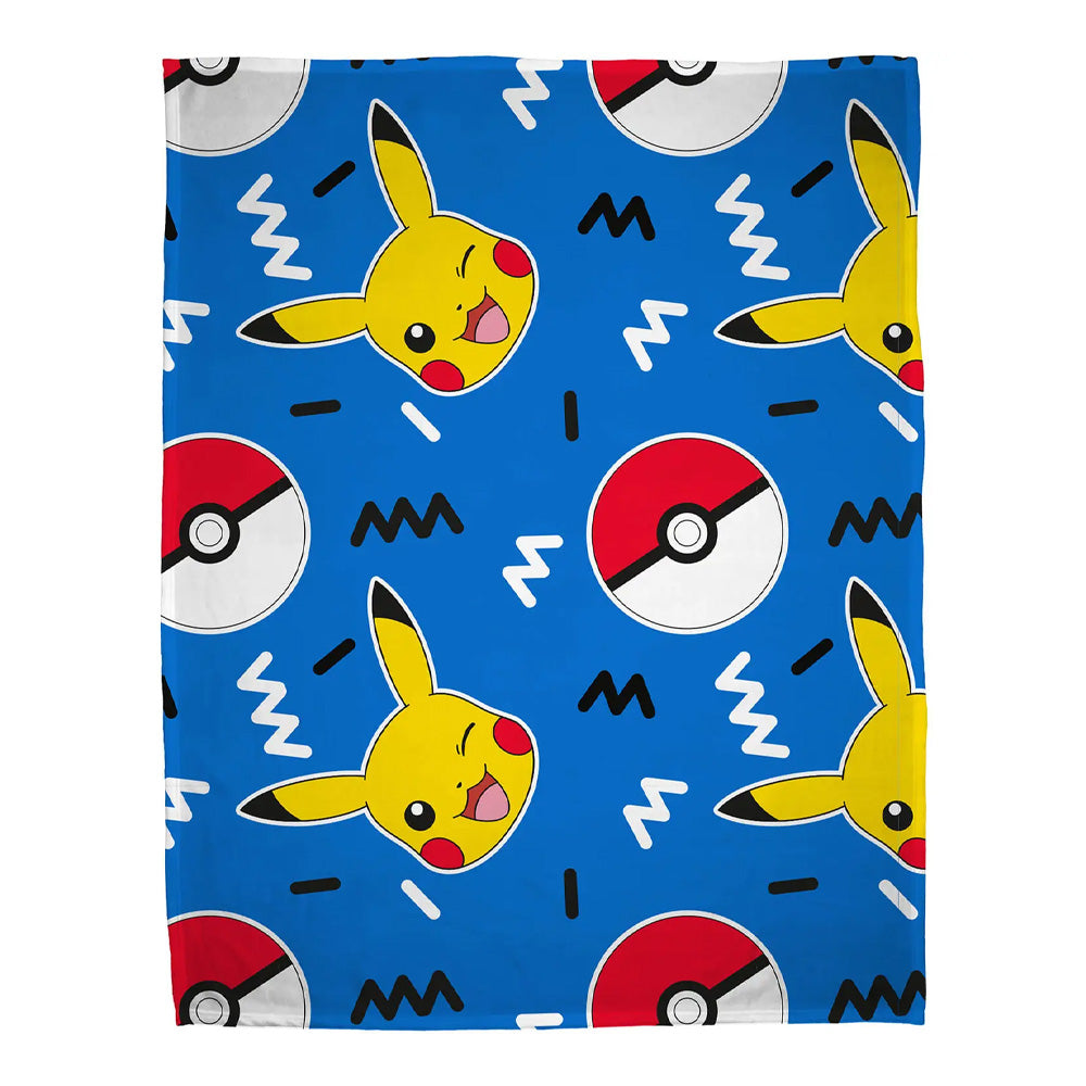 Pokemon 'Memphis' Soft Kids Fleece Blanket