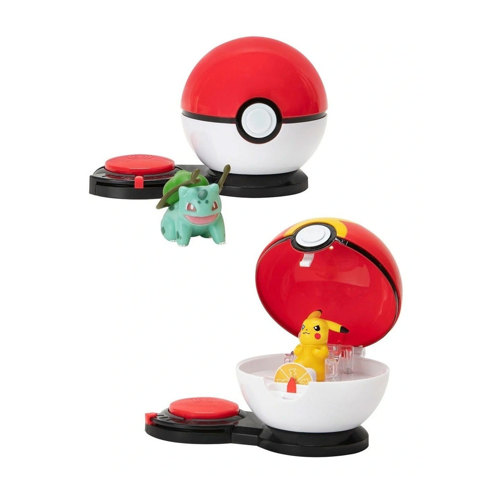 Pokémon Surprise Attack Poke Ball Game - Bulbasaur & Pikachu