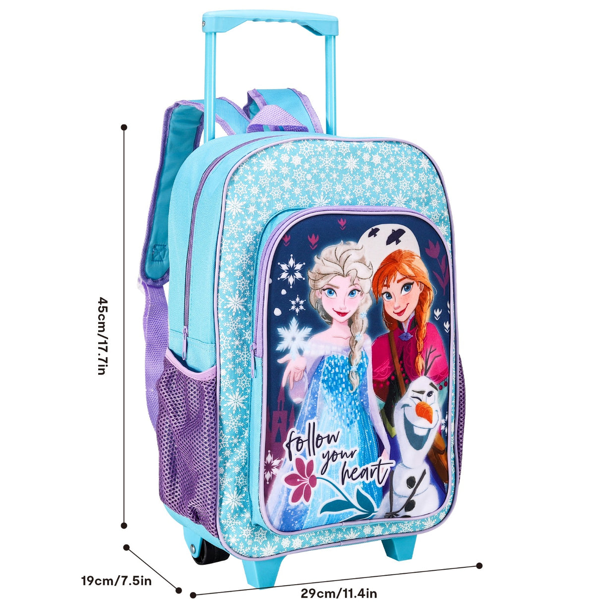 Disney Frozen Kids Deluxe Travel Trolley Backpack