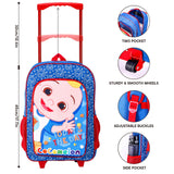 CoComelon Kids Deluxe Travel Trolley Backpack