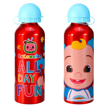 CoComelon Kids Aluminium Sports Cap Bottle 500ml