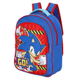 Sonic The Hedgehog Kids Premium 36cm Fabric School Backpack