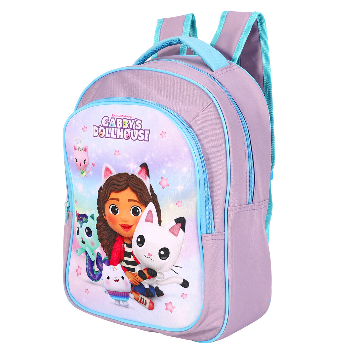 Gabby's Dollhouse Kids Premium 36cm Fabric School Backpack