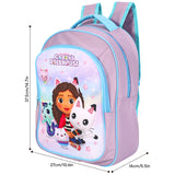 Gabby's Dollhouse Kids Premium 36cm Fabric School Backpack