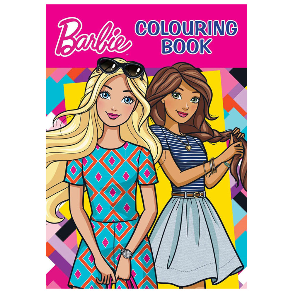 Barbie 16-Page A4 Colouring Book