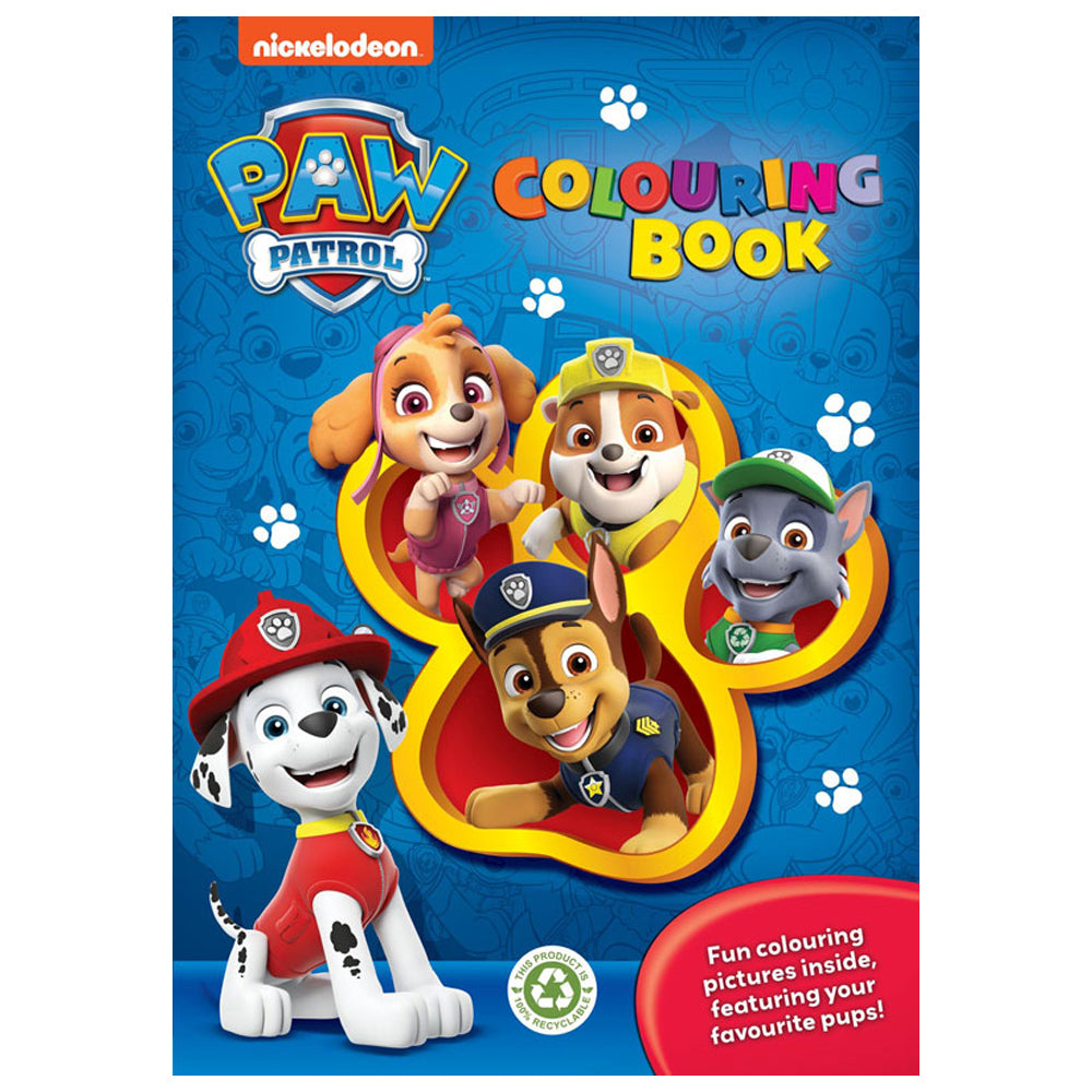 PAW Patrol 16-Page A4 Colouring Book