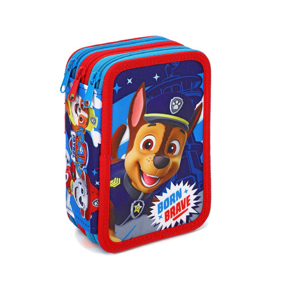 PAW Patrol 3 Tier Pencil Case and Stationery Set