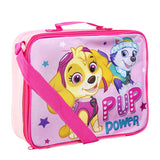 PAW Patrol Skye & Everest Kids Insulated Fabric School Lunch Bag