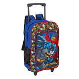 Batman Kids Deluxe Travel Trolley Backpack