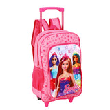 Barbie Kids Deluxe Travel Trolley Backpack