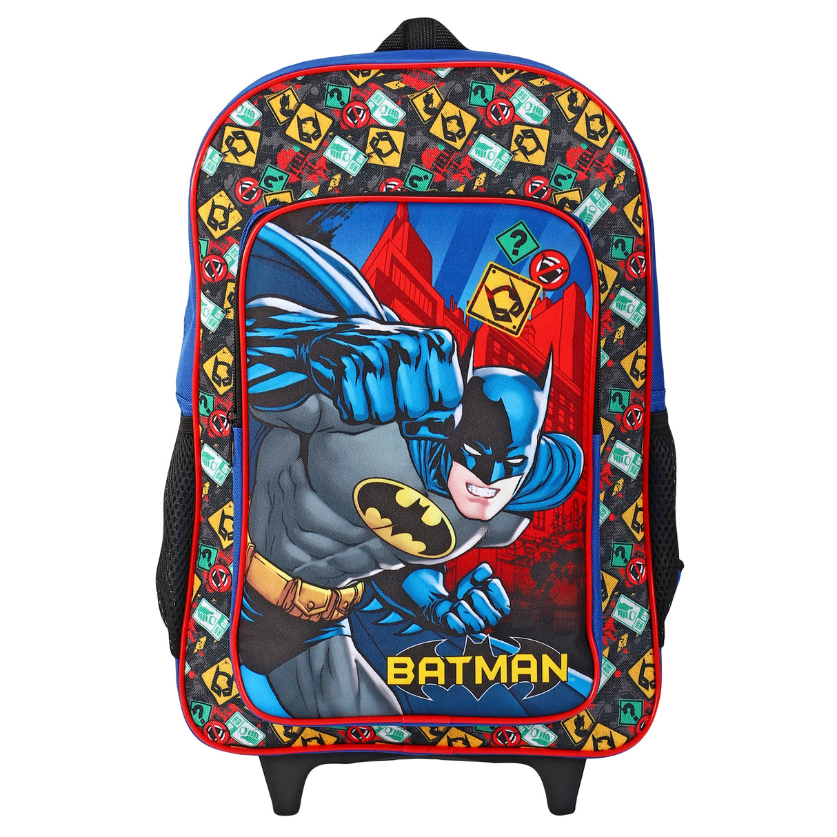 Batman Kids Deluxe Travel Trolley Backpack