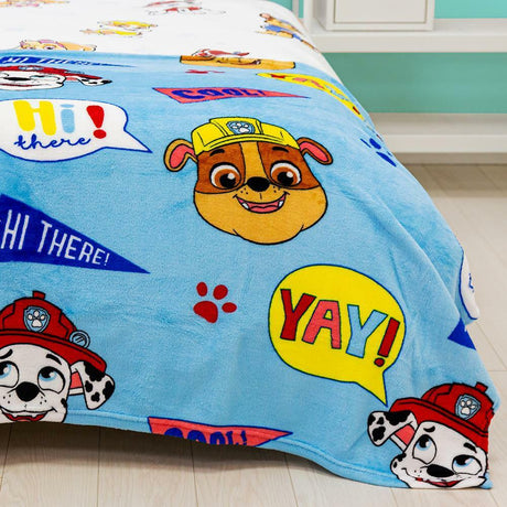 PAW Patrol 'Cool' Super Soft Kids Fleece Blanket