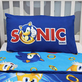 Sonic The Hedgehog 'Speed' Reversible Single Duvet & Pillowcase Set