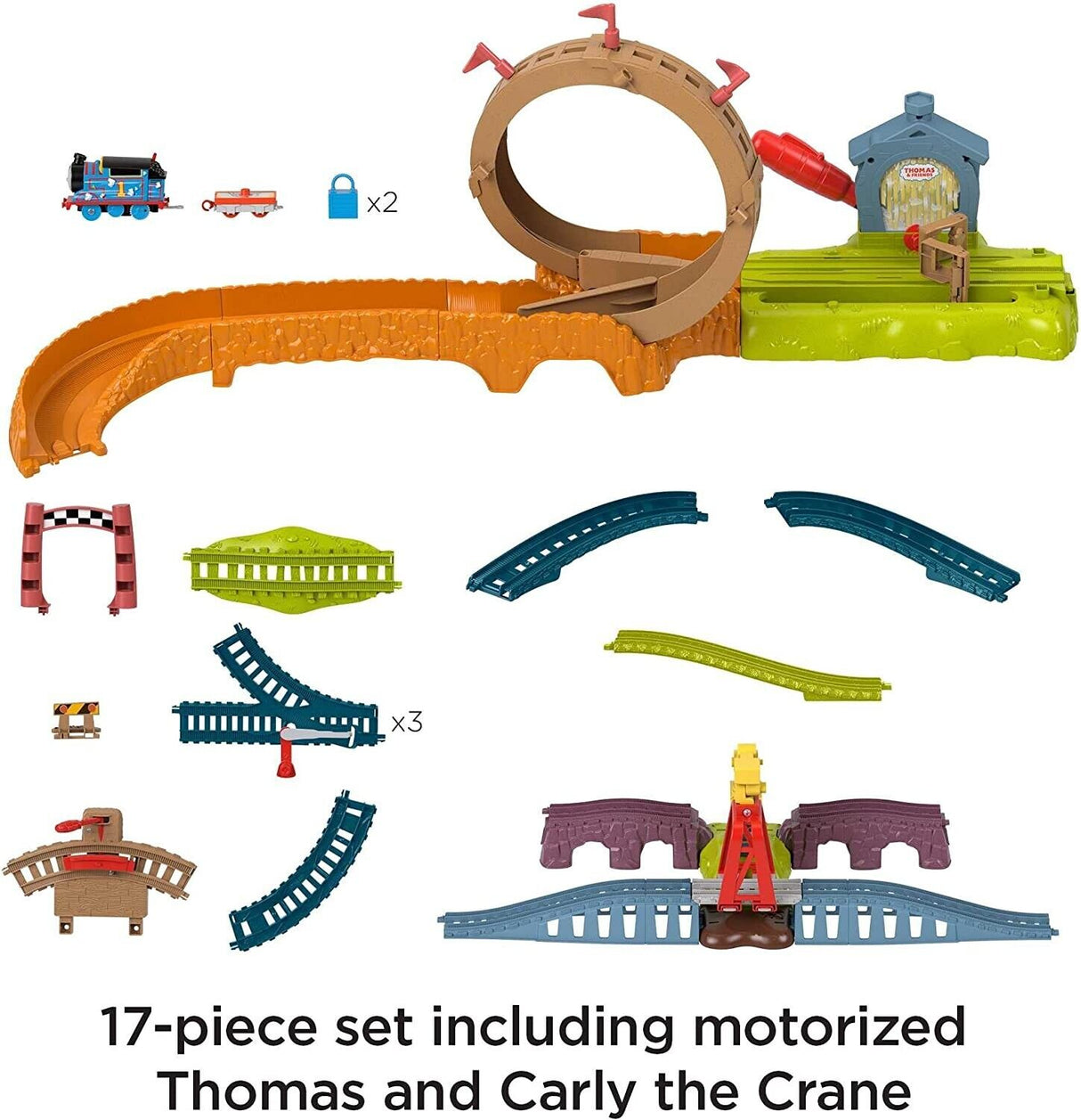 Thomas & Friends Launch and Loop Maintenance Yard Playset