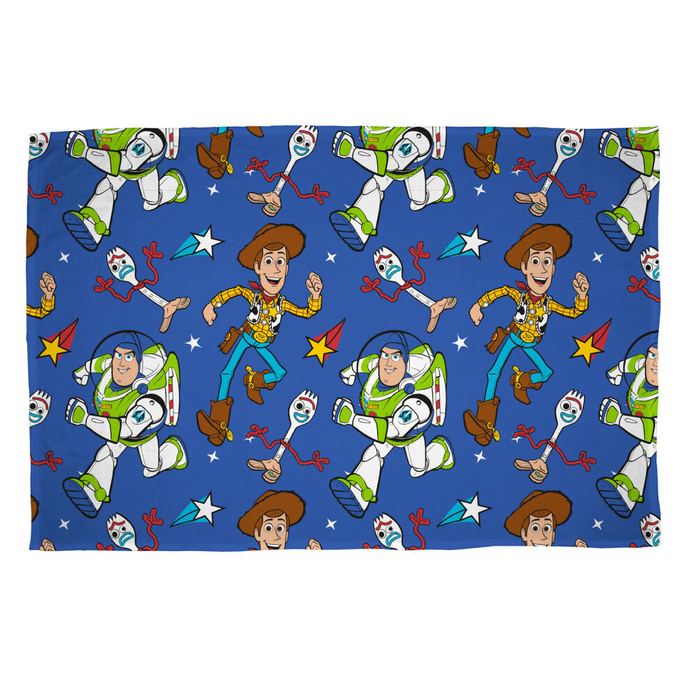 Toy Story 4 'Rescue' Super Soft Kids Fleece Blanket