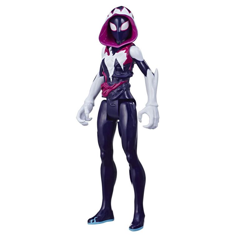 Marvel Spider-Man Maximum Venom Ghost-Spider Titan Hero Series Blast Gear Action Figure