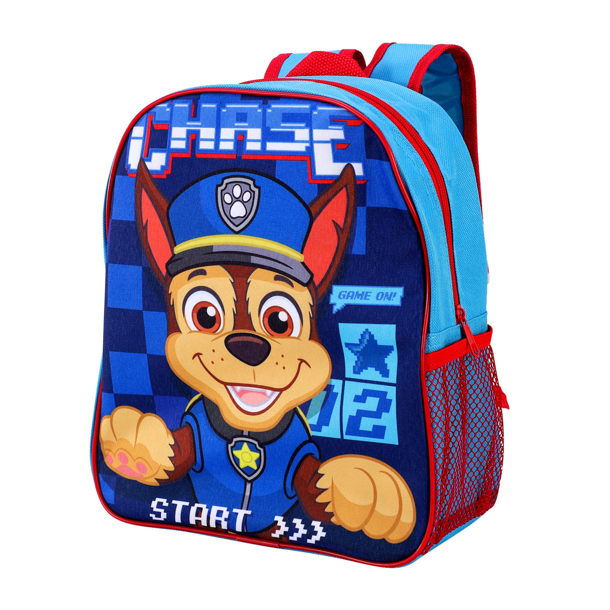 PAW Patrol Chase 'Start' Fabric Kids Preschool Backpack