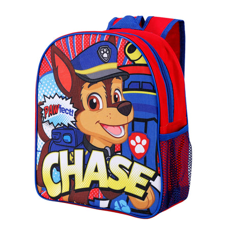 PAW Patrol Chase 'Pawfect!' Fabric Kids Preschool Backpack